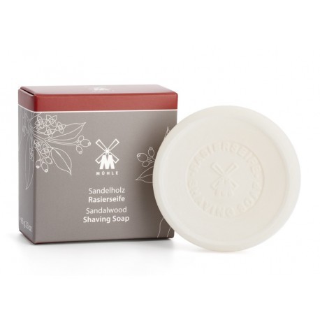 твердое мыло для бритья Muehle, Сандал, 65 гр
