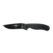 нож Ontario Rat ll Black 8861 чёрное покрытие