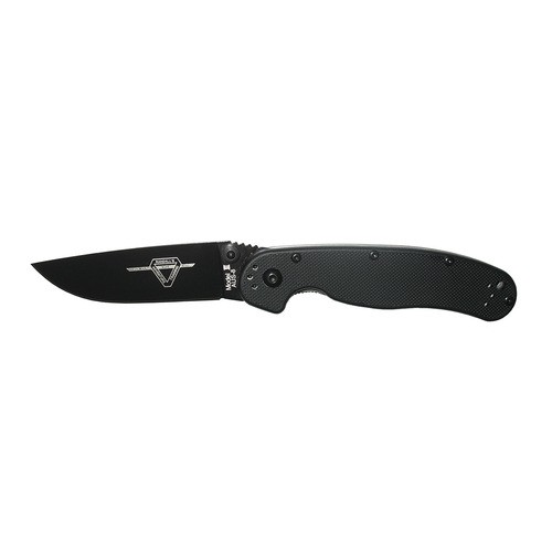 нож Ontario Rat ll Black 8861 чёрное покрытие