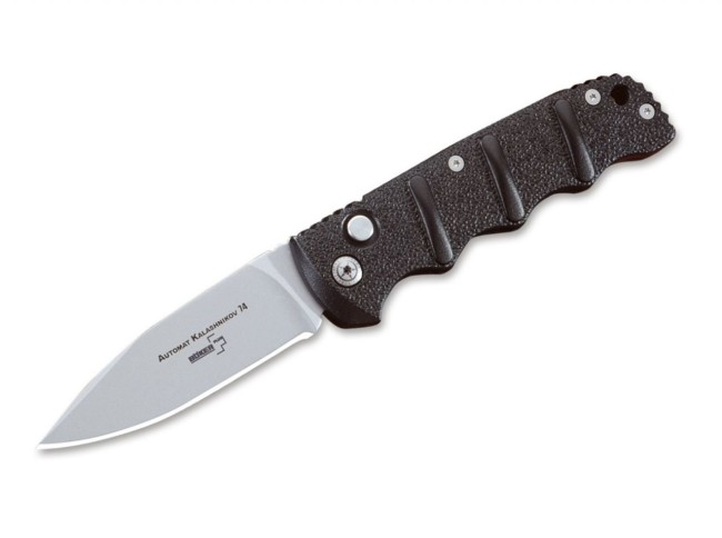 нож Boker AKS 74 автомат, сталь AUS-8, рукоять черн. алюминий