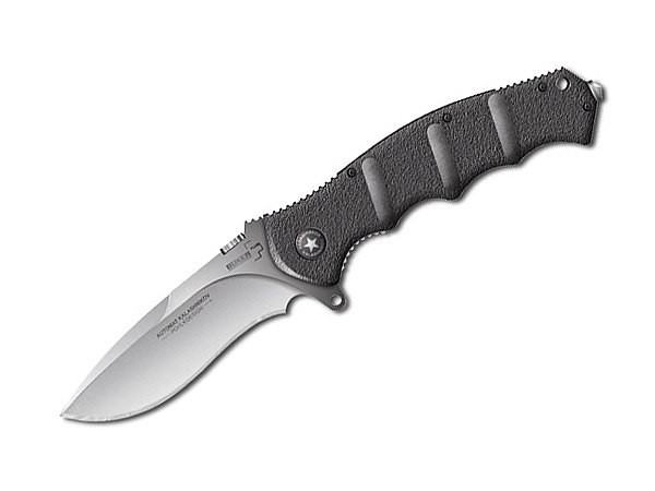 нож Boker "Автомат Калашников PLUS",складной, клинок 10,0см. матовый,сталь 440С, общая длина 24,5см.