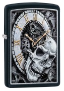 зажигалка Zippo 29854 Skull Clock Design