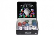 набор для покера Poker Chips на 100 фишек (с картами)