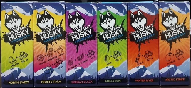 жидкость Husky Double Ice Salt Tropic Dew 030.20