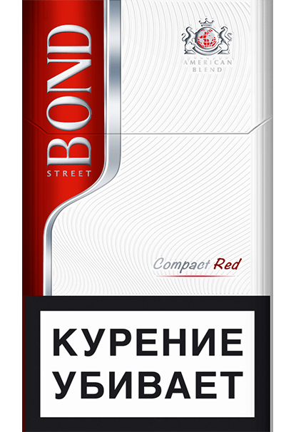 сигареты Bond Street Compact Red МРЦ 105 р.