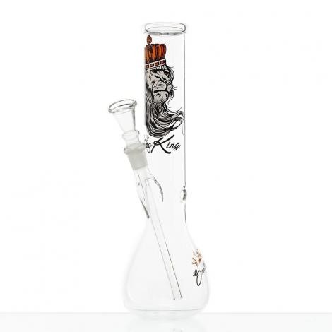 бонг стеклянный SmoKing Lion 27 LG15