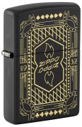 зажигалка Zippo 46483 Lines Design Black Matte