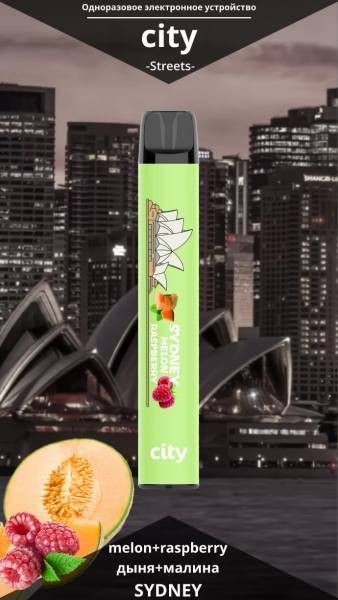 электронное устройство City RailWay 600 Сидней (Дыня Малина) - 1.8% - (1 шт)