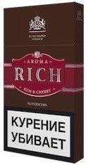 сигареты Aroma Rich Slim RumCherry МРЦ 125 р.