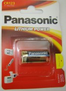 батарейка литиевая PANASONIC CR123 3B