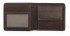 портмоне Zippo, коричневое, натуральная кожа, 11х1,5х10 см 2005119