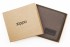 портмоне Zippo, коричневое, натуральная кожа/хлощовая ткань, 11х1,5х10,5 см 2005120