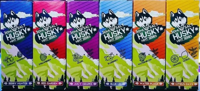 жидкость Husky Mint Series Salt Blue Up 030.20S