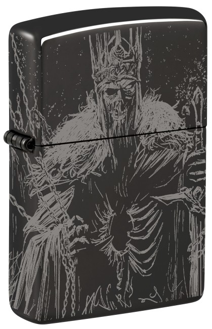 зажигалка Zippo 46139 Skull King High Polish Black