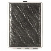 портсигар S.Quire АВ 02-GBrz сталь, иск. кожа, бронзово-серый портсигар S.Quire АВ 02-GBrz сталь, иск. кожа, бронзово-серый