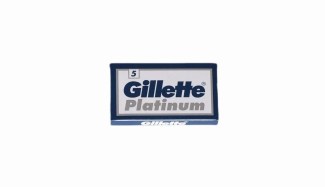 лезвия Gillette Platinum для Т-образного станка, 5 шт