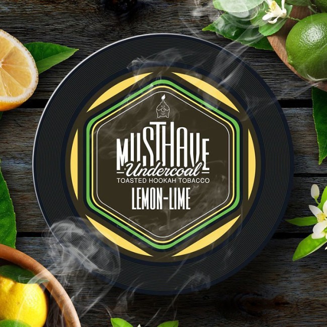 табак Must Have Lemon Lime 125 гр. МТ