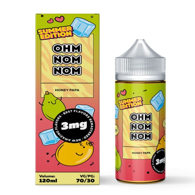 жидкость Ohm Nom Nom Summer Honey Papa 120.03