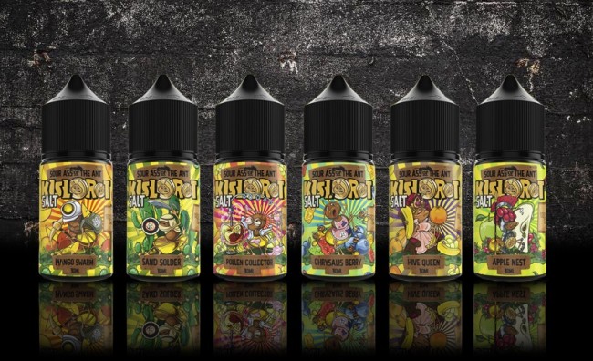 жидкость Kislorot Salt Chrysalis Berry 030.2