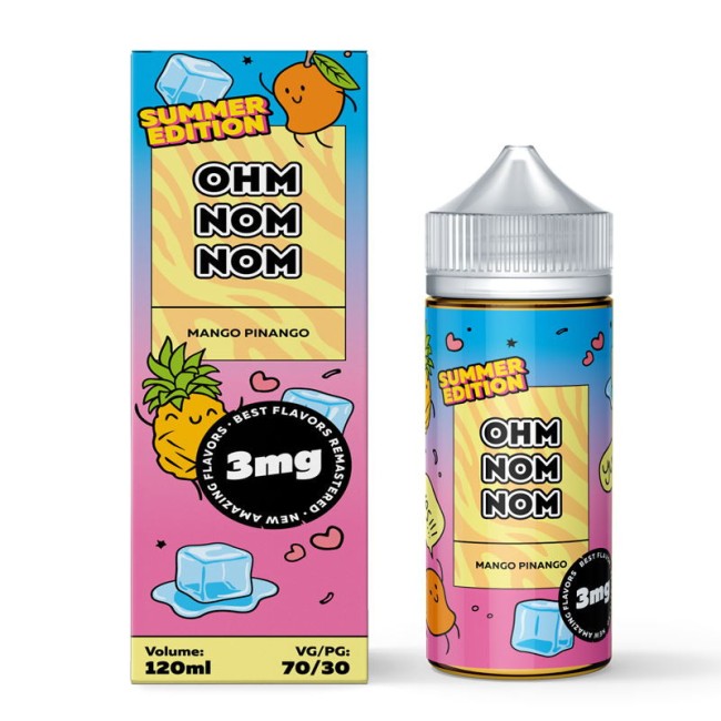 жидкость Ohm Nom Nom Summer Mango Pinango 120.03