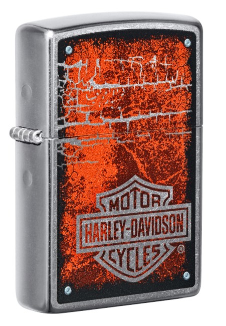 зажигалка Zippo 49658 Harley Davidson Street Chrome