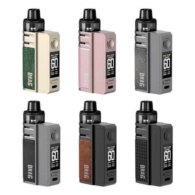 набор Voopoo Drag E60 Pod Mod Gray серый