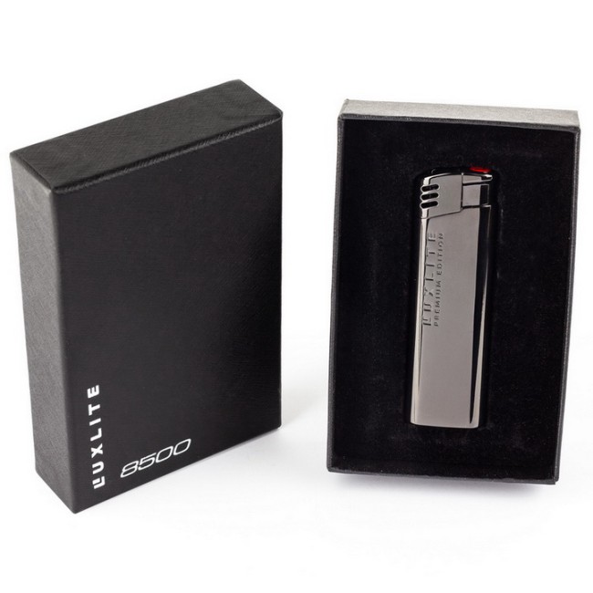 зажигалка металлическая LuxLite пьезо 8500L Metal Black