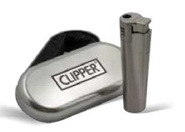 зажигалка Clipper турбо, металл CM009JRU