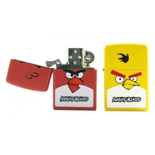 зажигалка бензиновая Earth D34-143 Angry Birds