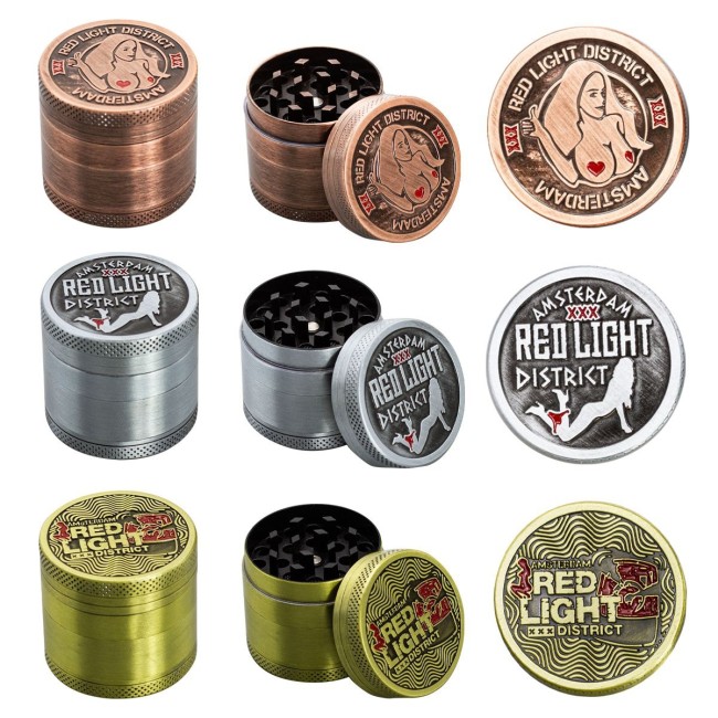 гриндер Amsterdam Red Light Zinc Mix DG424-5