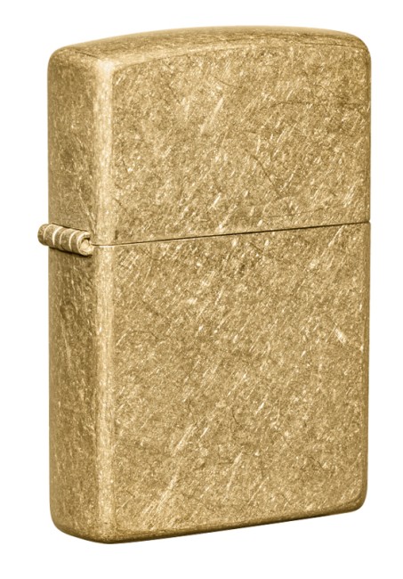 зажигалка Zippo 49477 Regular Tumbled Brass