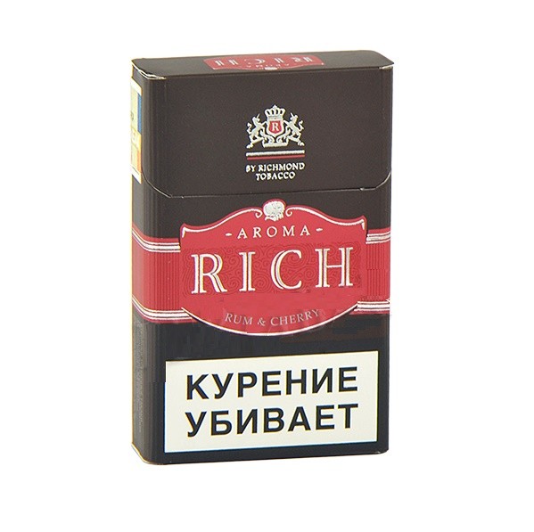 сигареты Aroma Rich RumCherry МРЦ 130 р.