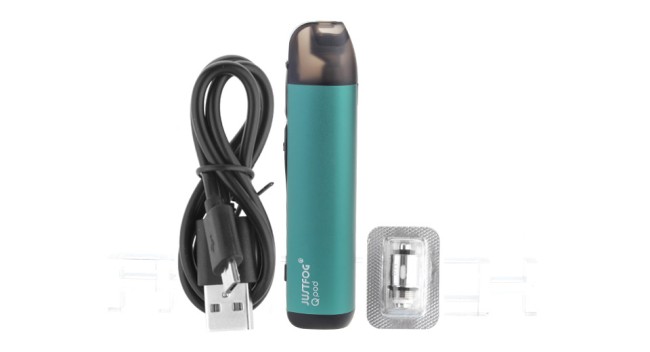 набор JustFog Qpod Kit 900 900 mAh, 1.9 мл зеленый
