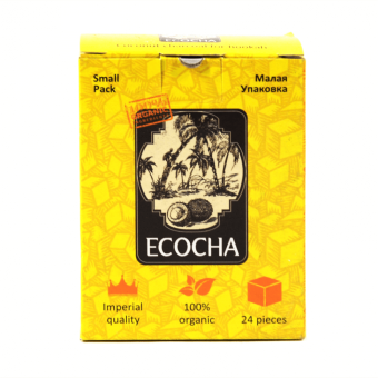 уголь Ecocha Куб 24 шт.