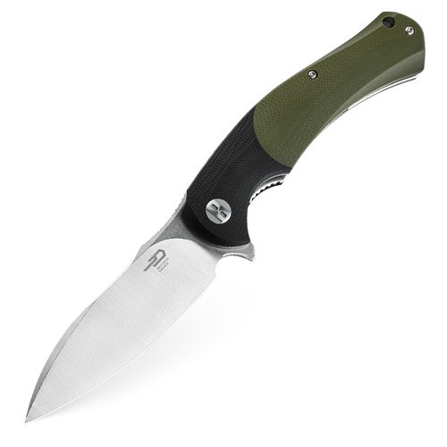 нож BESTECH BG32A PENGUIN черно-зеленый
