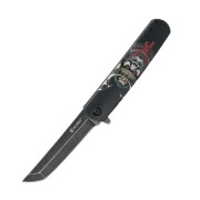 нож складной Ganzo G626-BS чёрный самурай