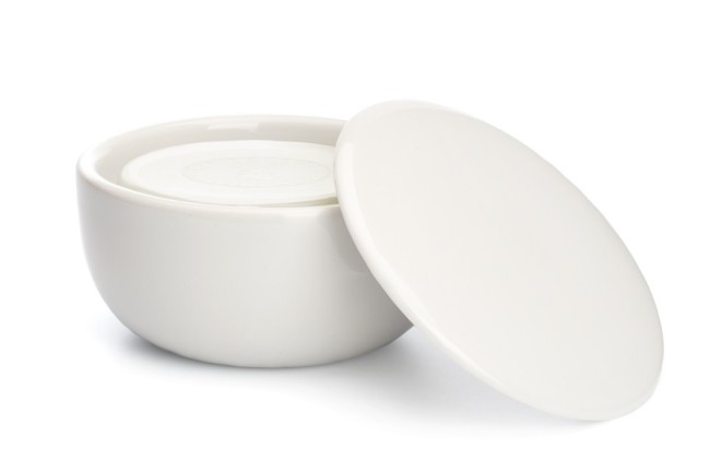 твердое мыло для бритья Muehle в фарфоровой чаше, Сандал, 65 гр