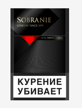сигареты Sobranie Black МРЦ 268 р.