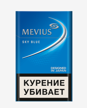 сигареты Mevius Sky Blue KS МРЦ 283 р.